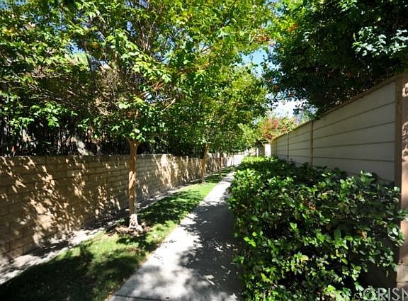 Lushly landscaped complex