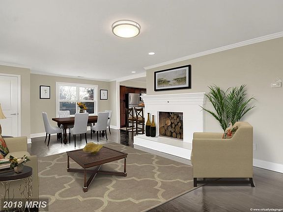 Living Room - Virtually Staged