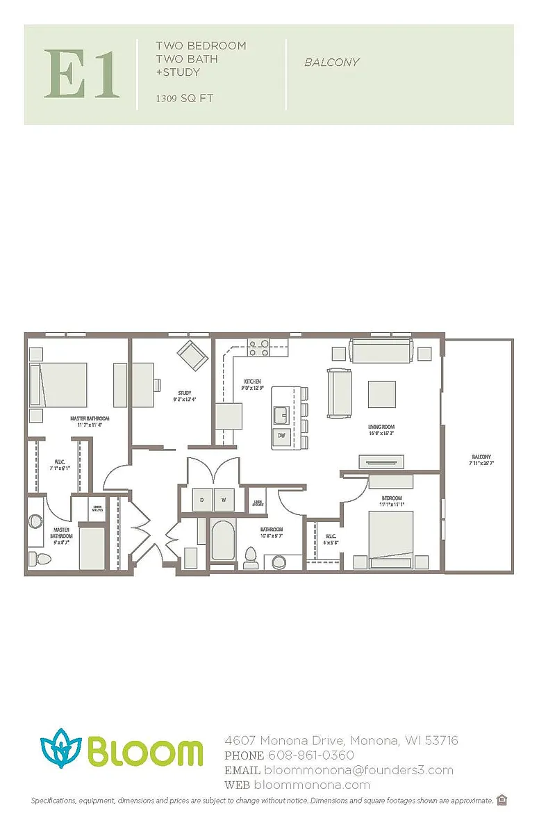 Floor plan E1