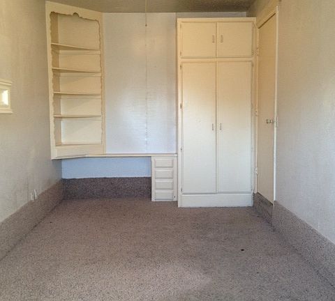 Bedroom with built-ins