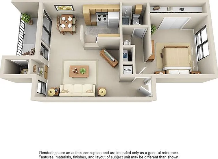 Silverado A2 One Bedroom Silverado A2 One Bedroom