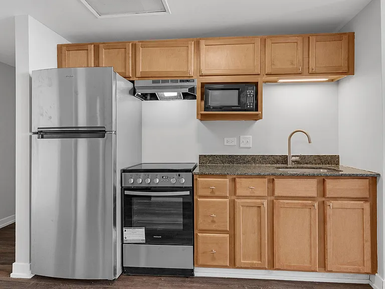 Completely remodeled apartments