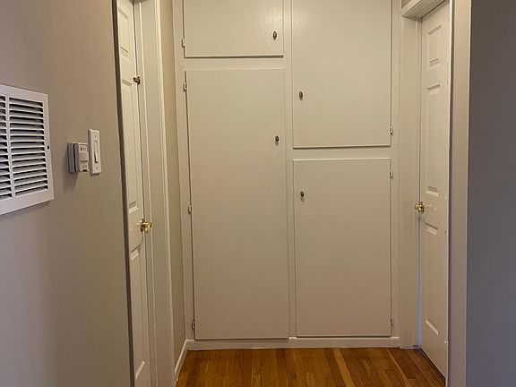 Hallway with lots of storage
