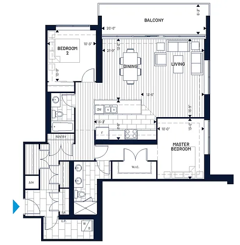 Floor plan Talbot