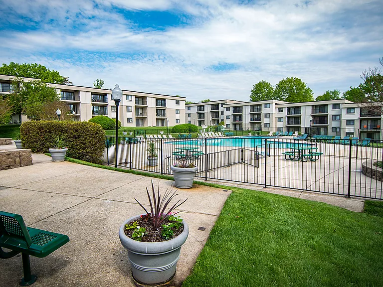 Pool Deck Patio View