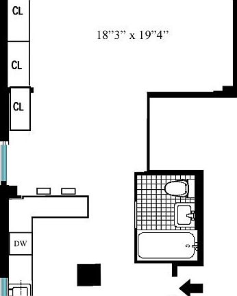 2nd image of 110 E 36th St APT 4A