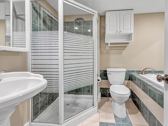 Upstairs renovated bathroom