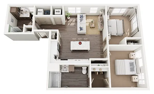 Floor plan B1