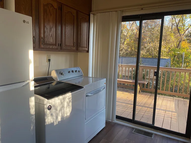 New washer dryer installed