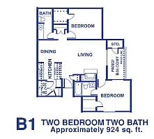 Floor plan B1
