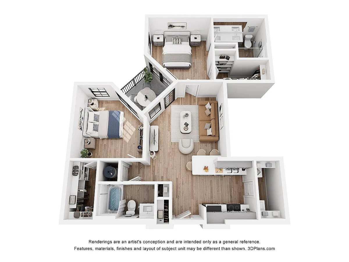 Floor plan B3