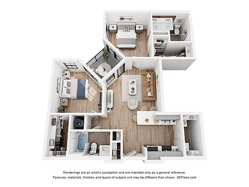 Floor plan B3