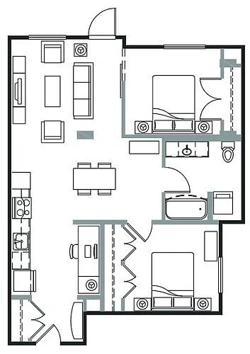 Floor plan B1G