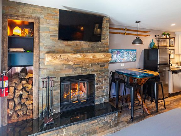 Wood Burning Fire Place w/ Free Wood!