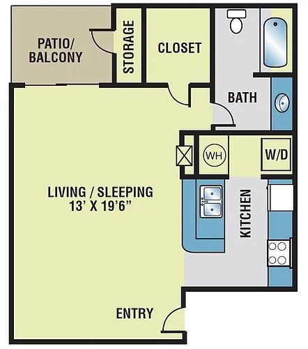 Floor plan E1