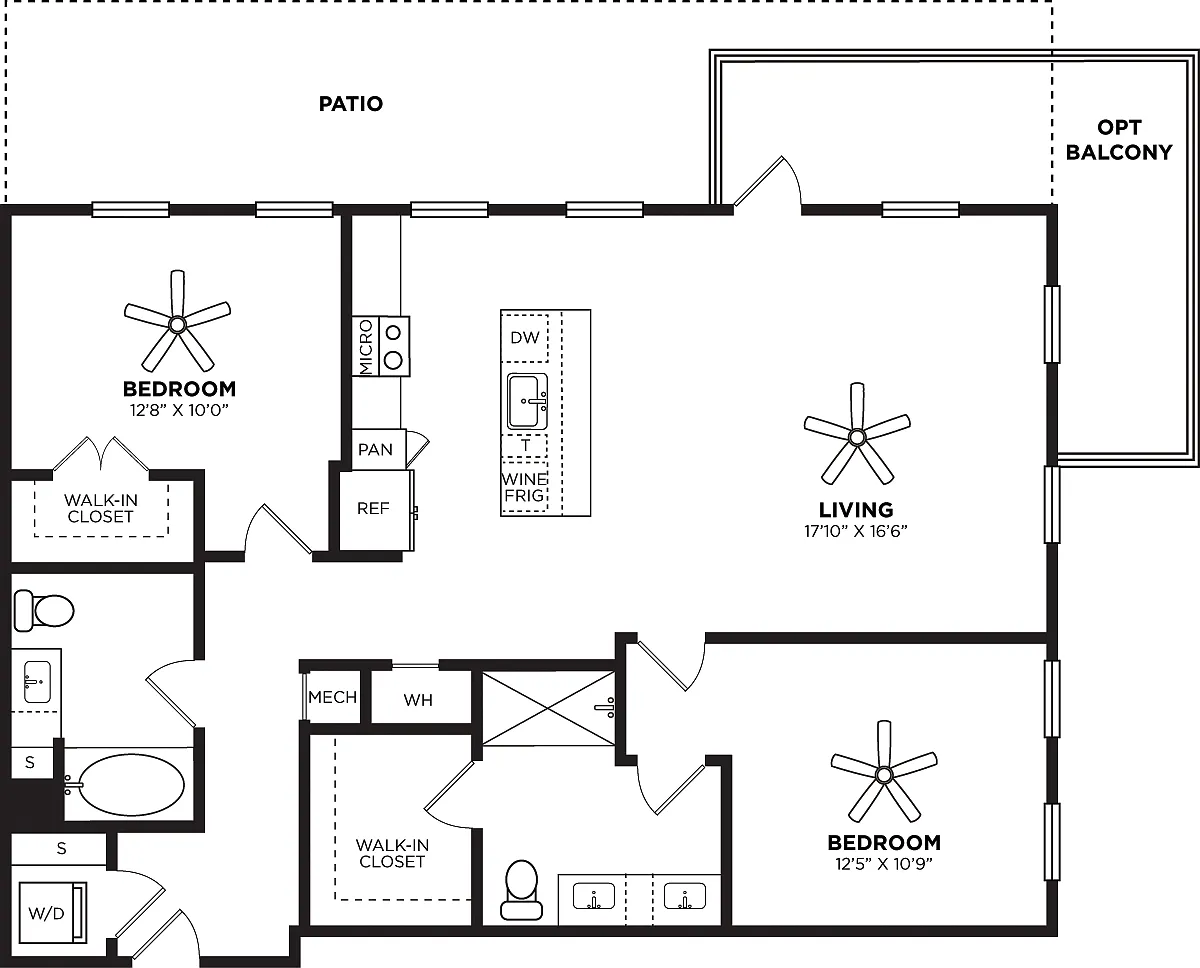 Floor plan B17 Extended