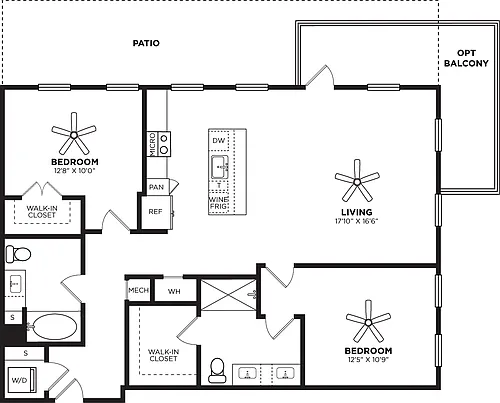 Floor plan B17 Extended