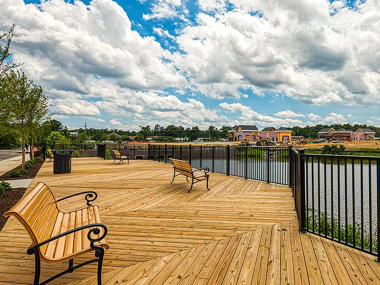 Waterside seating