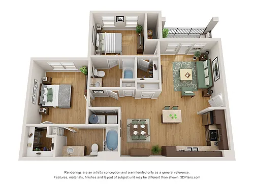 Floor plan B1
