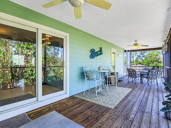Screened in balcony