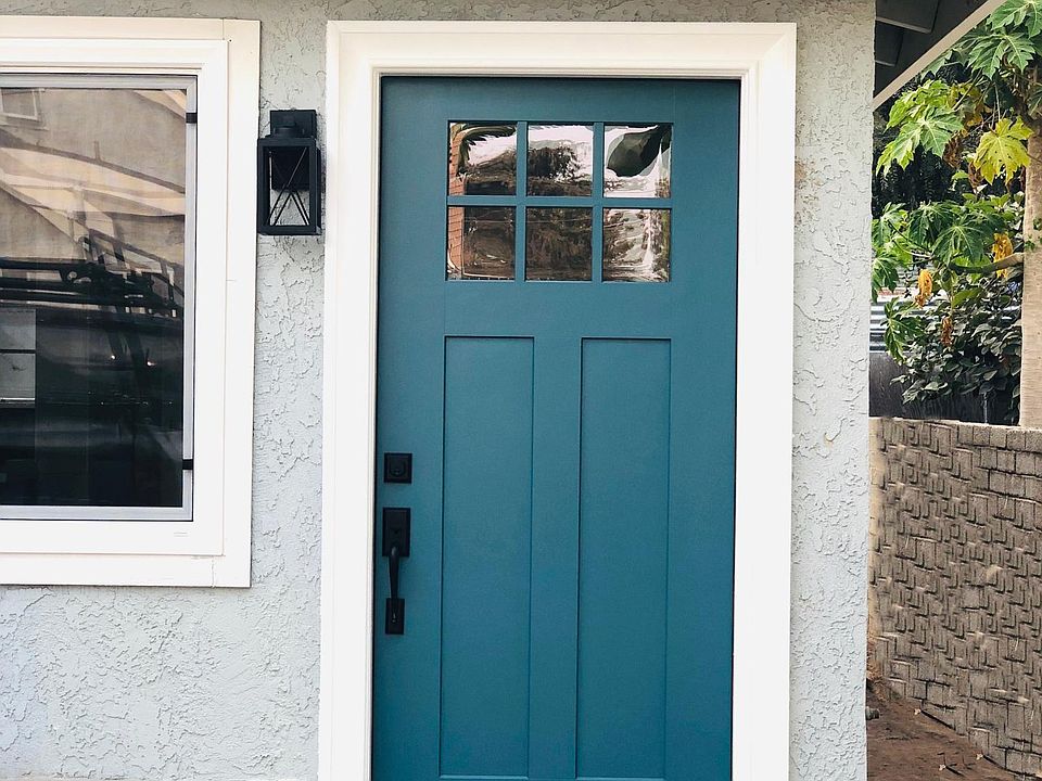New windows and door.