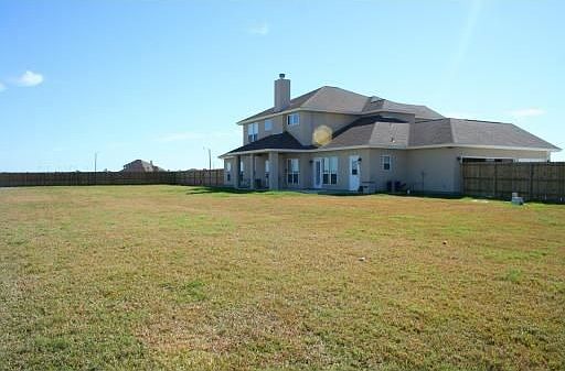 Fenced backyard, huge
