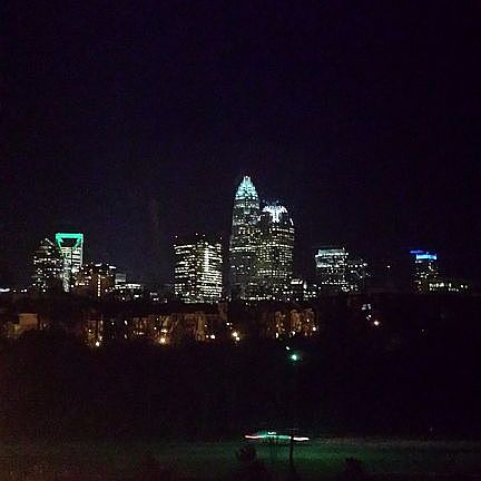 Master suite skyline view