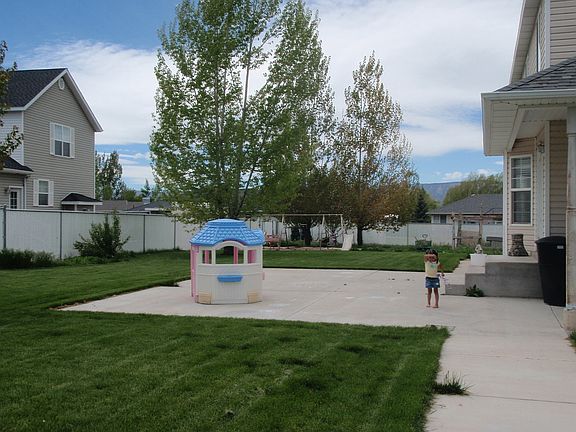 Backyard, fully fenced