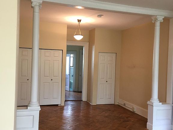 living room/dining room columns and molding