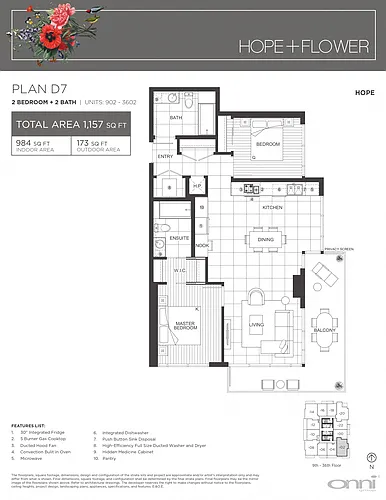 Floor plan D7