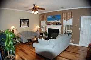 Family Room (Bamboo Floors)