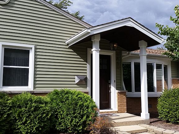 New front entrance
