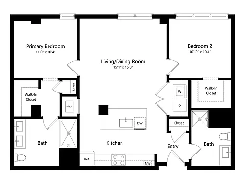 Floor plan 02N