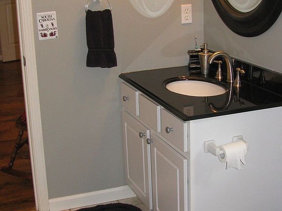 Bathroom #3 with granite counter