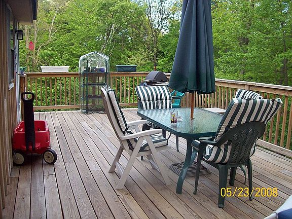 huge, private deck!