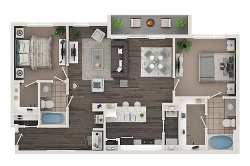 Floor plan B2