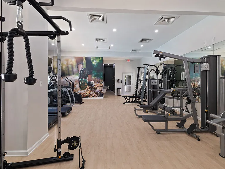 Spacious gym