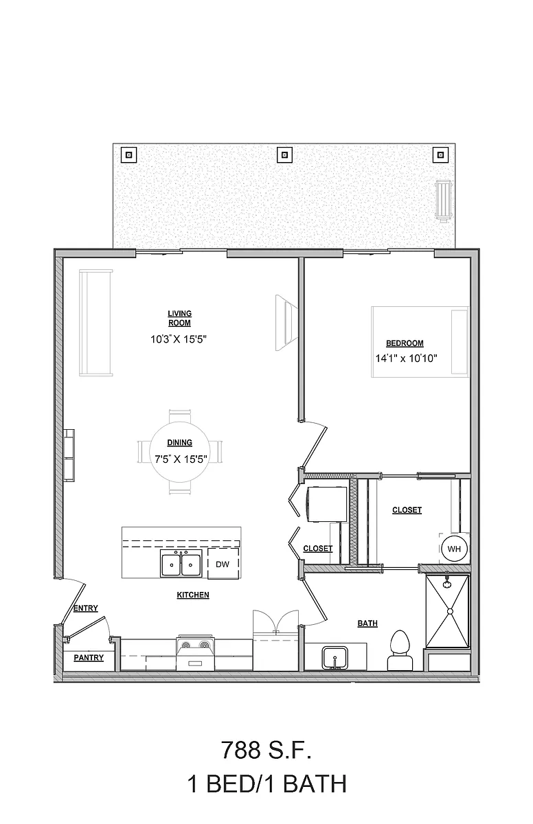 Floor plan Huckleberry