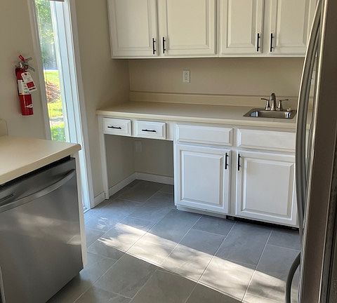 Additional storage in the kitchen