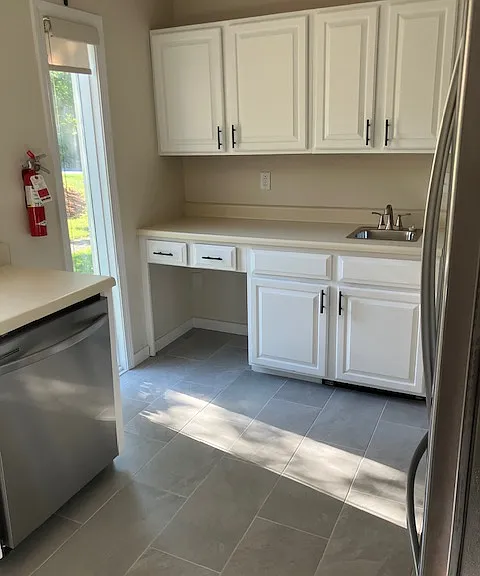 Additional storage in the kitchen