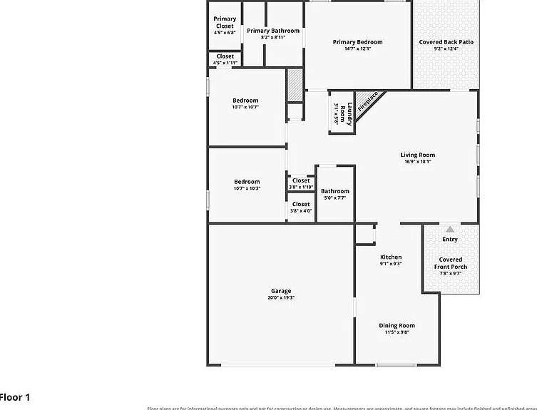 3 bed, 2.0 bath, 1402 sqft, $1,820 — Photo 2
