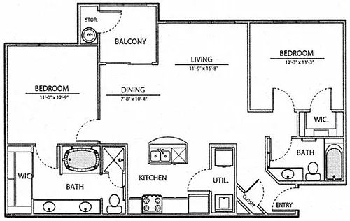 Floor plan B2