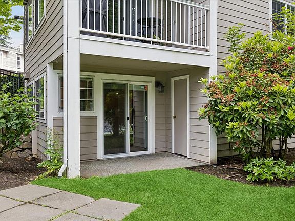 Entrance from back patio