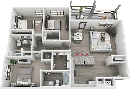Floor plan C1