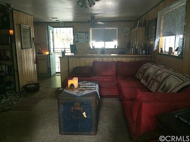 Family room before new floors