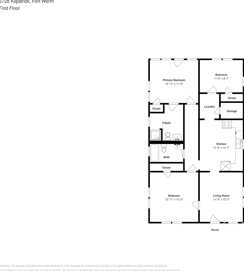5728 Kilpatrick Fort Worth, TX 76107 — Photo 2