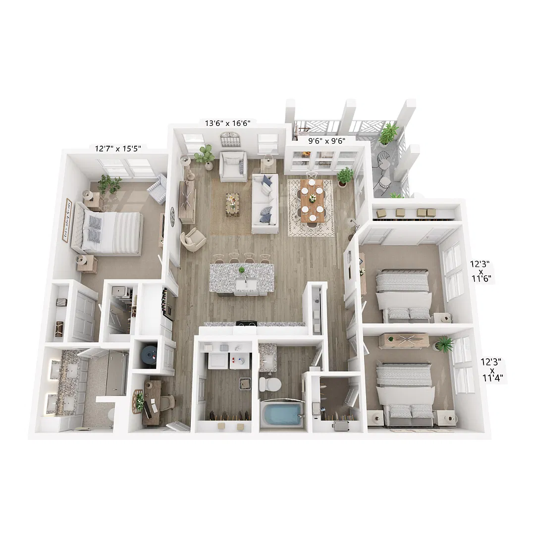 Floor plan The Wanchese