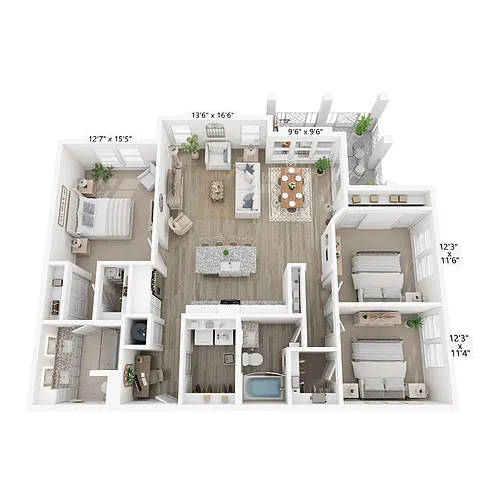 Floor plan The Wanchese