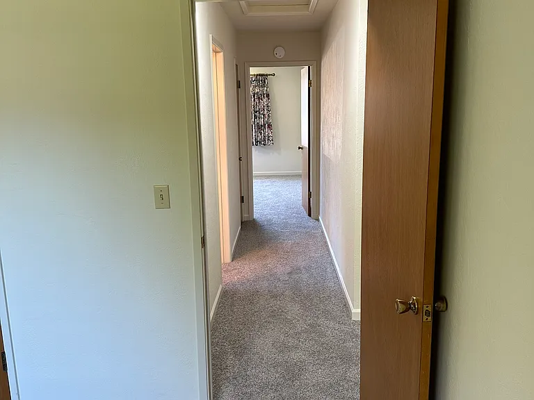Hallway from bedroom 2 to Primary