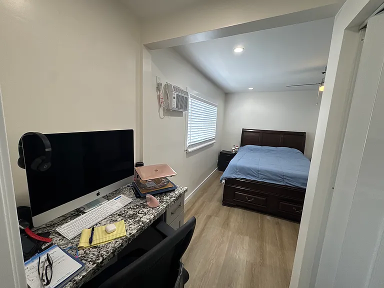 This is a built in vanity/desk area in the master